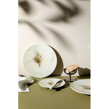 Set farfurii pentru desert, Hermia, 667PRS1504, PORŢELAN, Farfurie desert 2: 15 x 15 cm (2 bucăți), Multicolor