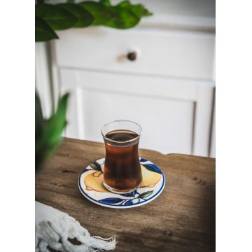 Set farfurioare ceramice (6 piese), L'essentiel Maison, 280TMA2220, Galben